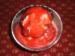 ストロベリーバニラアイスクリーム